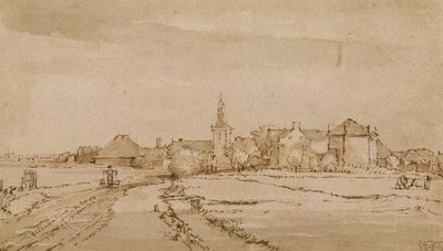 View of Diemen by Rembrandt van Rijn